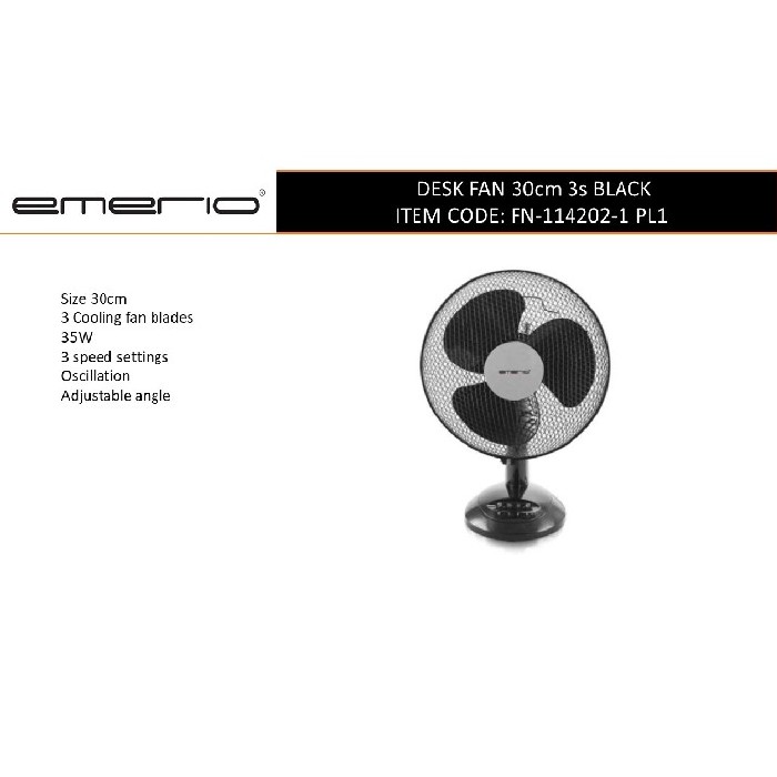 small-appliances/cooling/emerio-desk-fan-30cm-3-speed-black
